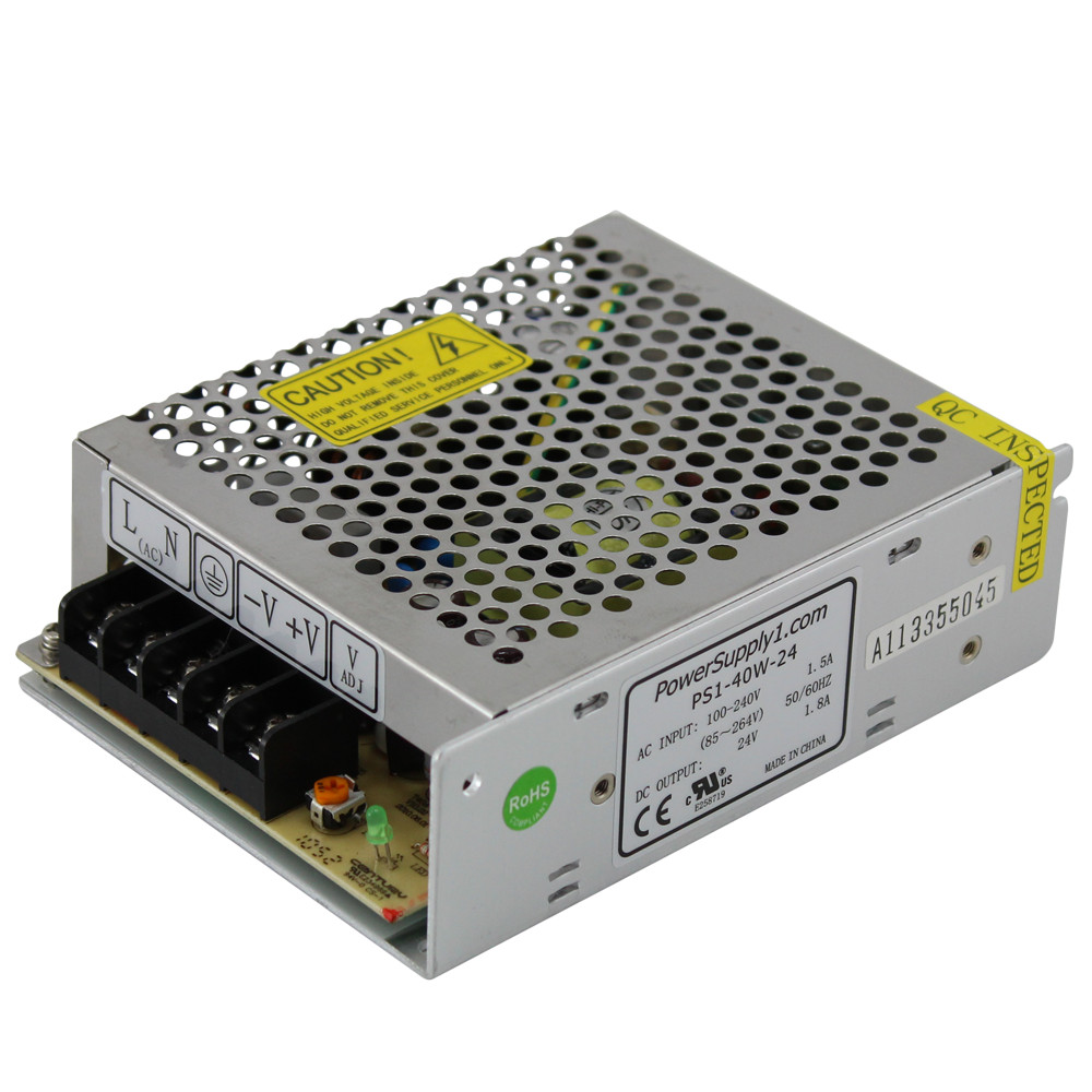 24 Volt Power Supply | Enclosed Switching Power Supply