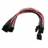 4-PIN/I2C CONNECTOR, 8" CABLE (4 PACK)