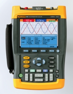 FLUKE COLOR SCOPEMTR 100MHZ IN