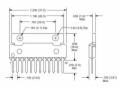 IC-DUAL AF PO, 5.8W (NTE1395)