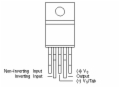 IC-AUDIO PWR AMP 22W (NTE1376)