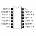 IC-DTL HEX INVERTER (NTE9936)
