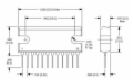 IC-DUAL AF POWER AMP (NTE1293)