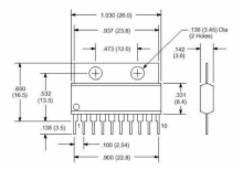 IC-DUAL AF PO 3.5W-CH (NTE1685)