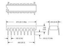 IC-HORIZ-VERT PROC CKT (NTE1683)