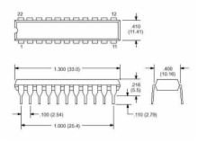 IC-LINEAR TV VERT-HORIZ SYNC (NTE1664)