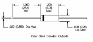 1/2W 30.0V ZENER DIODE