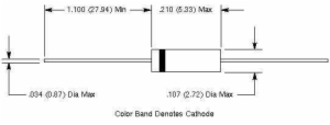 1W 100.0V ZENER DIODE
