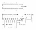 IC-QUAD JFET INPUT OP AMP (NTE859)