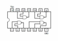 QUAD 2 IN NAND GATE