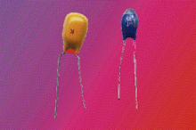 10 µF, 35V Dipped Tantalum Capacitor