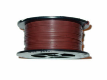 22AWG 100' SOLID BROWN WIRE