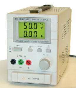 0-50V 0-3A 5V 1A FIXED BENCH POWER SUPPLY