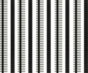 0.1IN SPACING 80-DUAL ROW HEAD