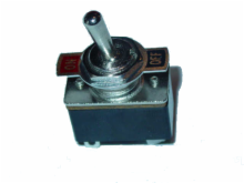 SPST, ON-OFF, 3A/125V Toggle Switch