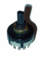 2 Pole 2-6 Position Hi-Rel Adjustable Rotary Switch