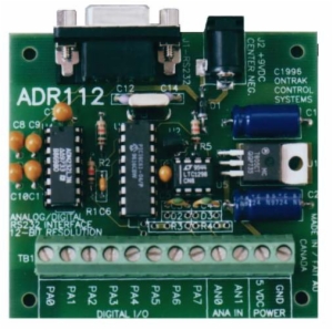 2CH 12-BIT A/D+8 DIO INTERFACE
