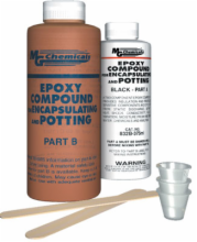 12 oz. liquid, Amber Clear, Encapsulating & Potting Compound