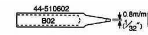 1/32IN REP TIP FOR 136/137ESD