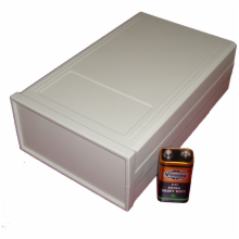 190mm x 122mm x 61mm Plastic Project Box