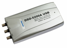 PC Based 200MHz USB Digital Storage Oscilloscope with 2 Probes