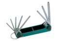 Folding Security Tamper Torx Tool