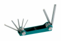 7PC. Folding Hex Key Set