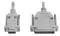 6' DB9 Female to DB25 Male IBM AT Modem Cable