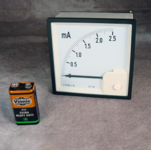 PANEL MTR/MOVING COIL/0-2.5MA