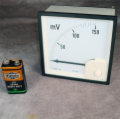 0~150 milivolt DC Voltmeter Analog Panel Meter