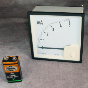 PANEL MTR/MOVING COIL/0-5MA