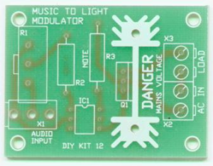 AUDIO-TO-LIGHT MODULATOR KIT