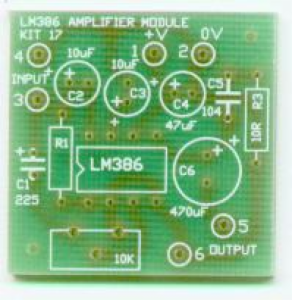 LM386 AUDIO AMPLIFIER MODULE