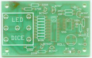 LED DICE W SLOWDOWN KIT