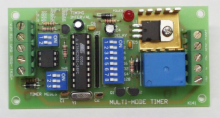 Multi-Mode Microcontroller Based Timer Kit
