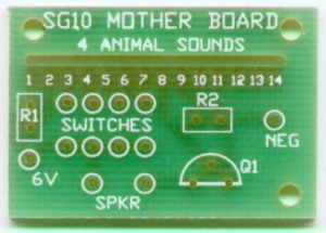 4 ANIMAL SOUND-HEN CAT COW DOG