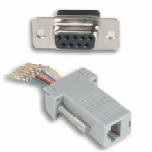 DB9-F to RJ45 with Key