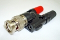BNC Male to Dual Binding Posts
