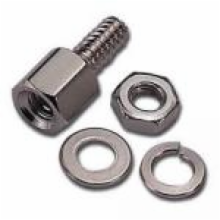 Hex Screw Hardware Pack for D-Sub Right Angle PC Connector