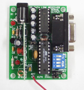 RF DATA LINK RECIEVER SERIAL O