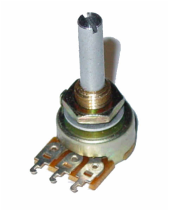 100K OHM LIN POT 1/8IN SHAFT