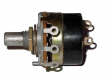 25K Ohm Linear Taper Potentiometer with Switch