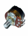 Audio Taper with Switch: 1K Ohms, 1/4 inch Shaft, with Switch
