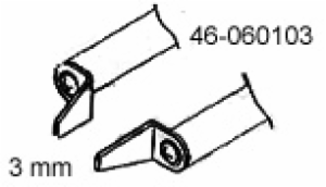 3MM TIP FOR XYTRONIC 236 & TWZ