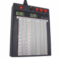 Powered Breadboard w/ LCD Voltage Displays (PBB-272A)