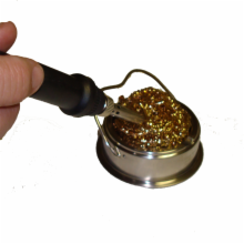 Soldering Iron Tip Cleaner with stand