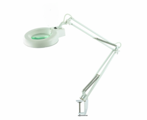 TABLE MAGNIFIER LAMP/22W CIRCULAR FLOURESCENT/ GLASS LENS