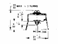 4~20 pF Miniature Type 40 Trimmer Capacitor