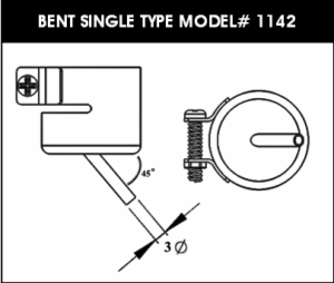 BENT SINGLE NOZZLE