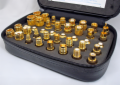40-Piece Gold Coax Adapter Kit